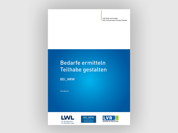 Titelseite mit Schrift: Handbuch: BEI_NRW (2019)