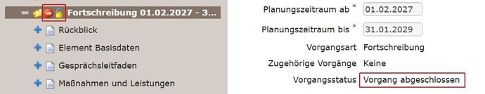 Screenshot PerSEH Übersicht Status