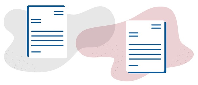 Illustration über Verträge