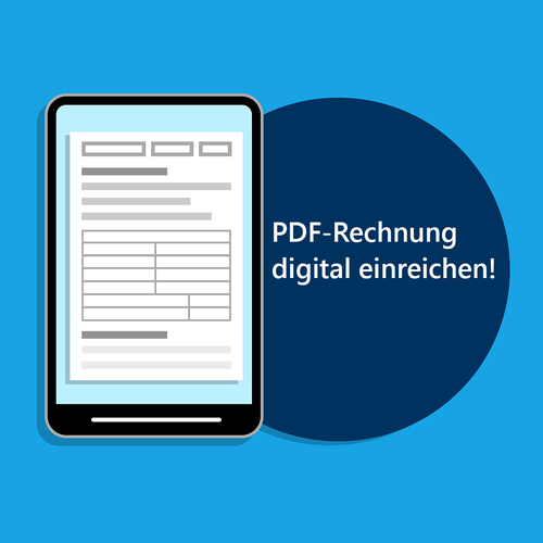 Info-Grafik Online-Formular