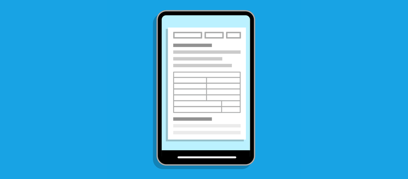 Info-Grafik Online-Formular